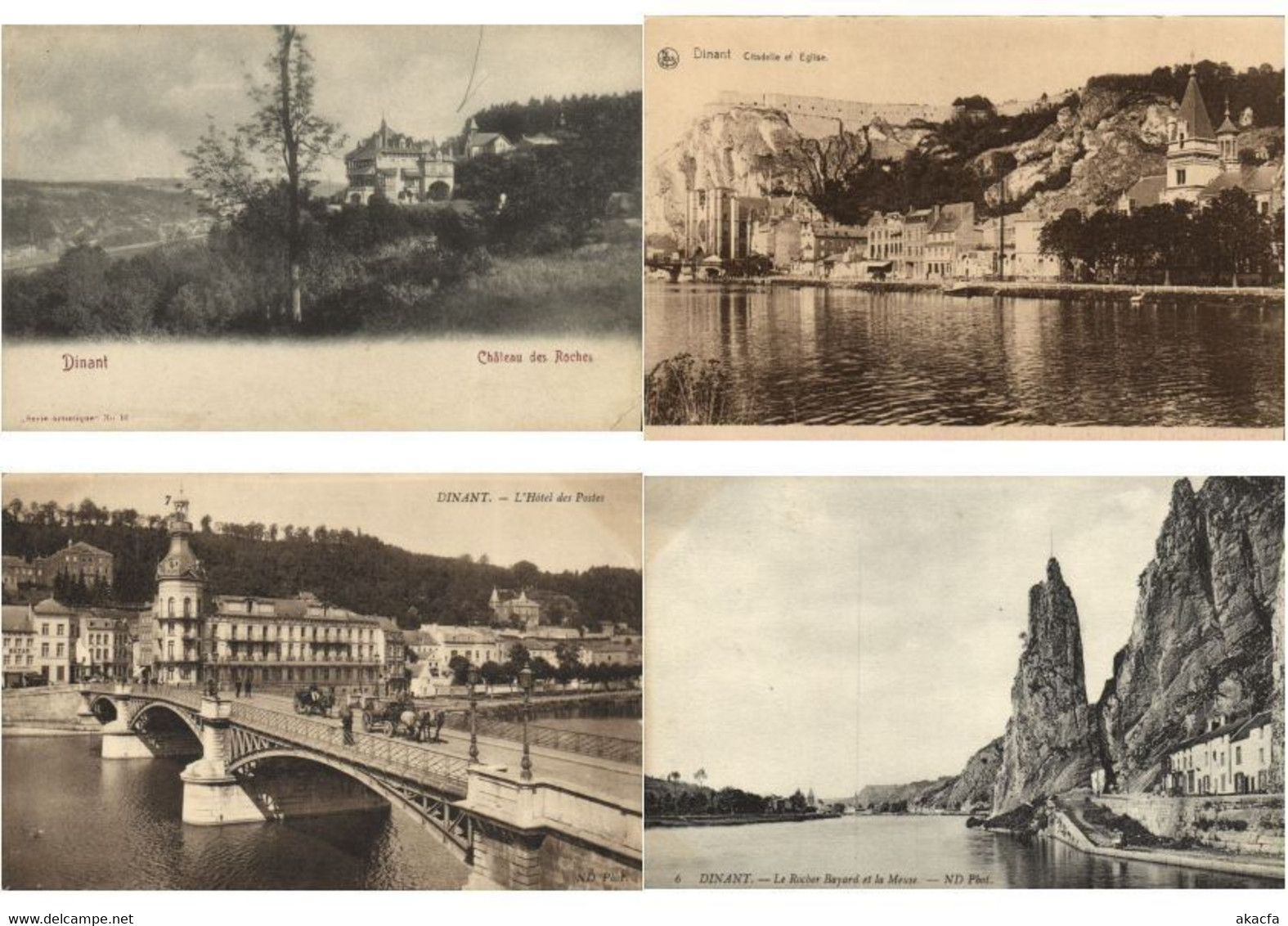 DINANT BELGIUM 67 Vintage Postcards Mostly Pre-1940 (L3536) - Collections & Lots