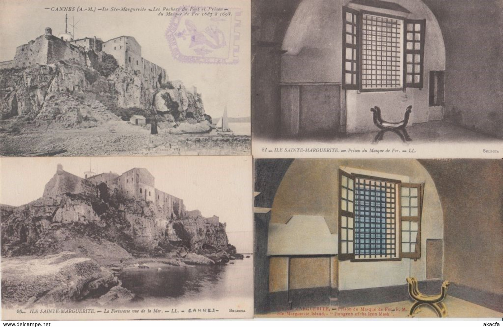 PRISONS FRANCE 62 Vintage Postcards pre-1940 (L2856)