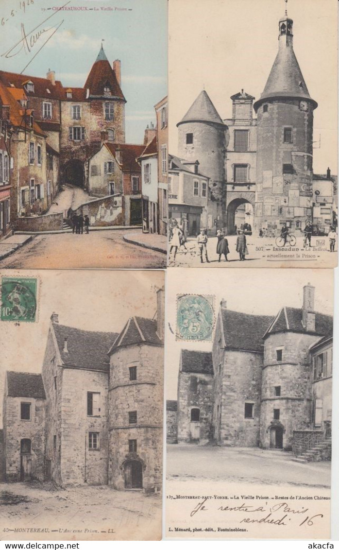 PRISONS FRANCE 62 Vintage Postcards pre-1940 (L2856)