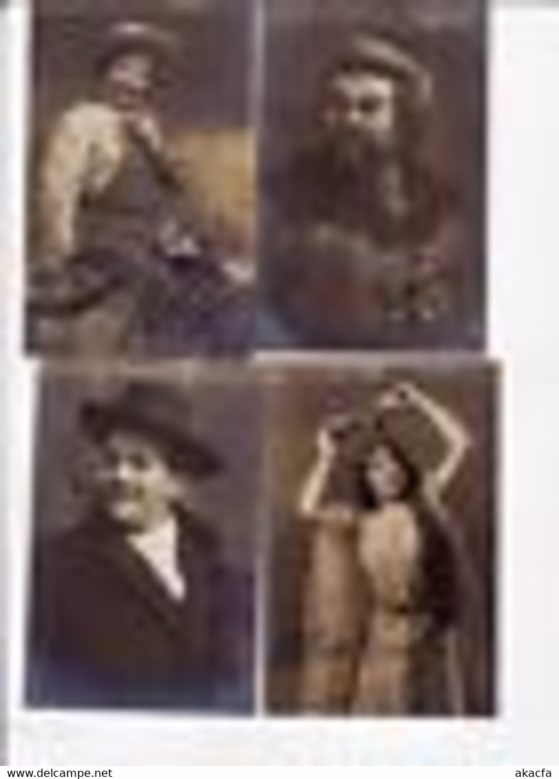 THEATRE STARS Belgium 25 Vintage Postcards Autographs (L3917) - Collections & Lots