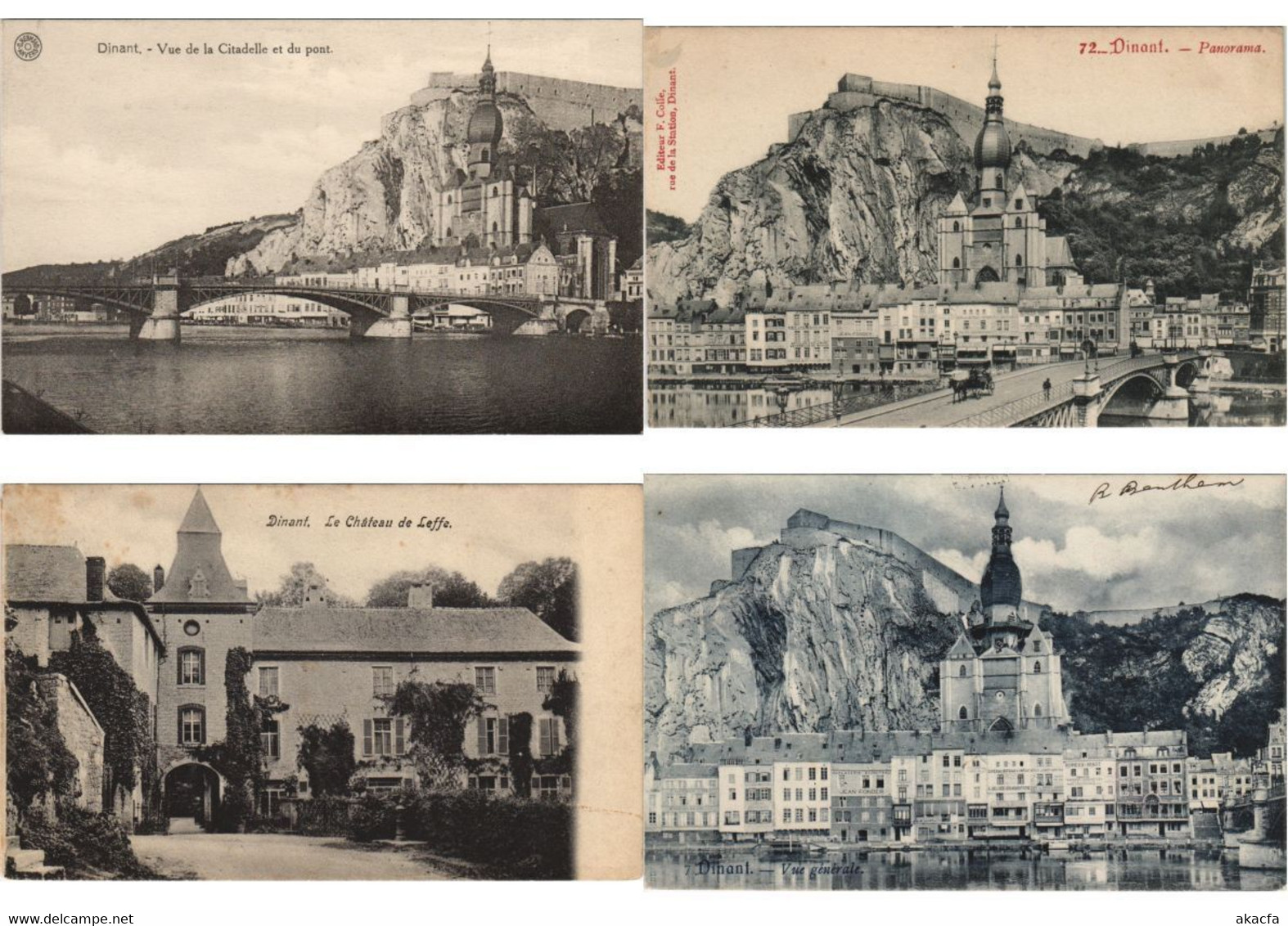 DNINANT BELGIUM 250 Vintage Postcards Pre-1940 (L5242) - Verzamelingen & Kavels