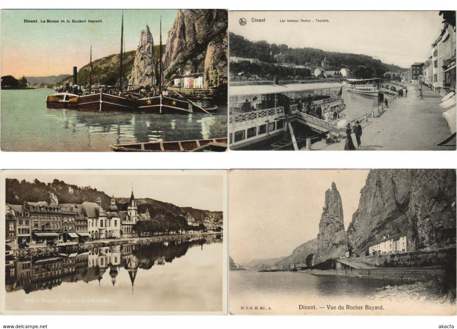 DNINANT BELGIUM 250 Vintage Postcards pre-1940 (L5242)