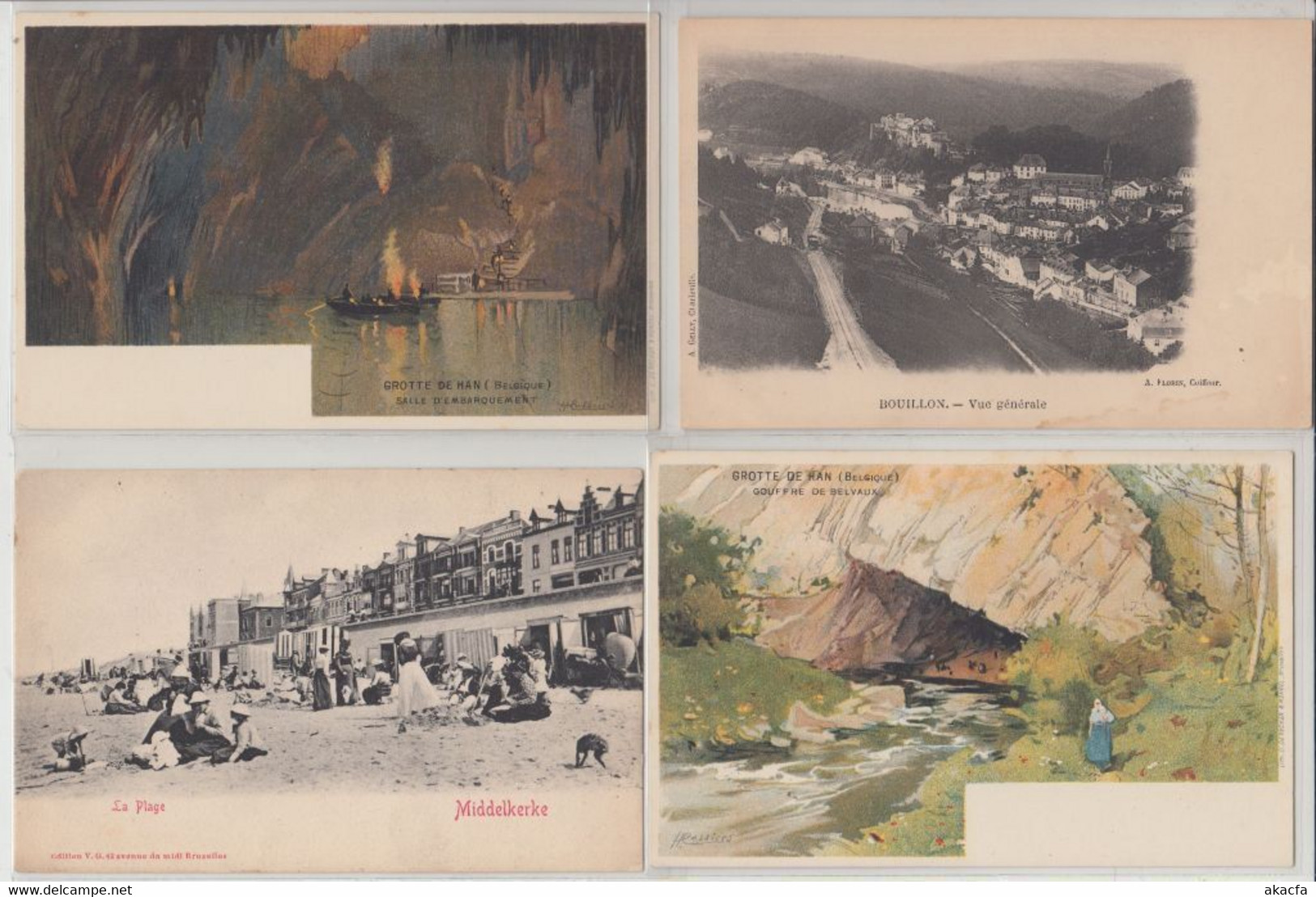 BELGIUM BELGIQUE 172 Vintage Postcards Mostly Pre-1920 (L5912) - Verzamelingen & Kavels