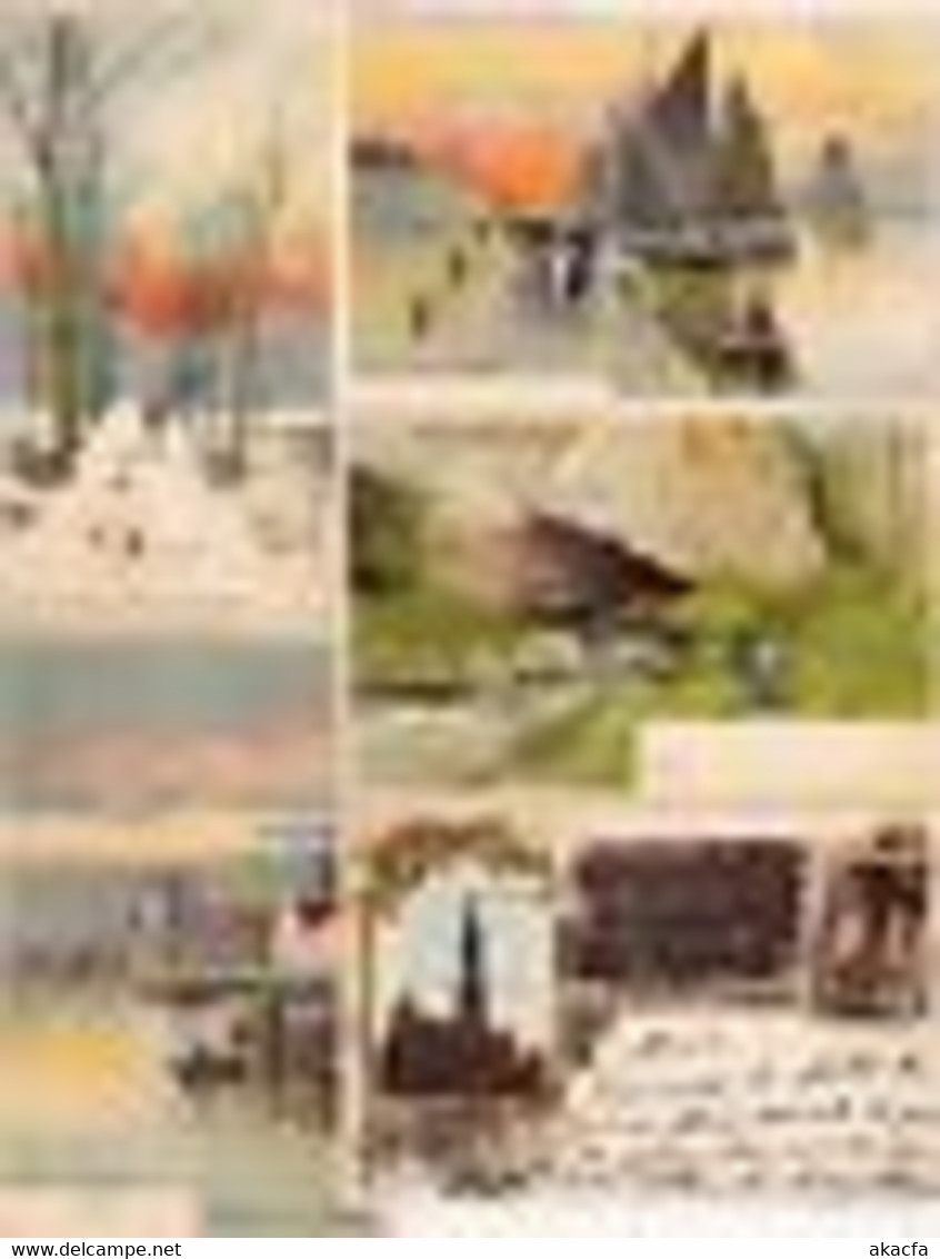 BELGIUM 77 Vintage Litho Postcards Pre-1910 (L2914) - Colecciones Y Lotes