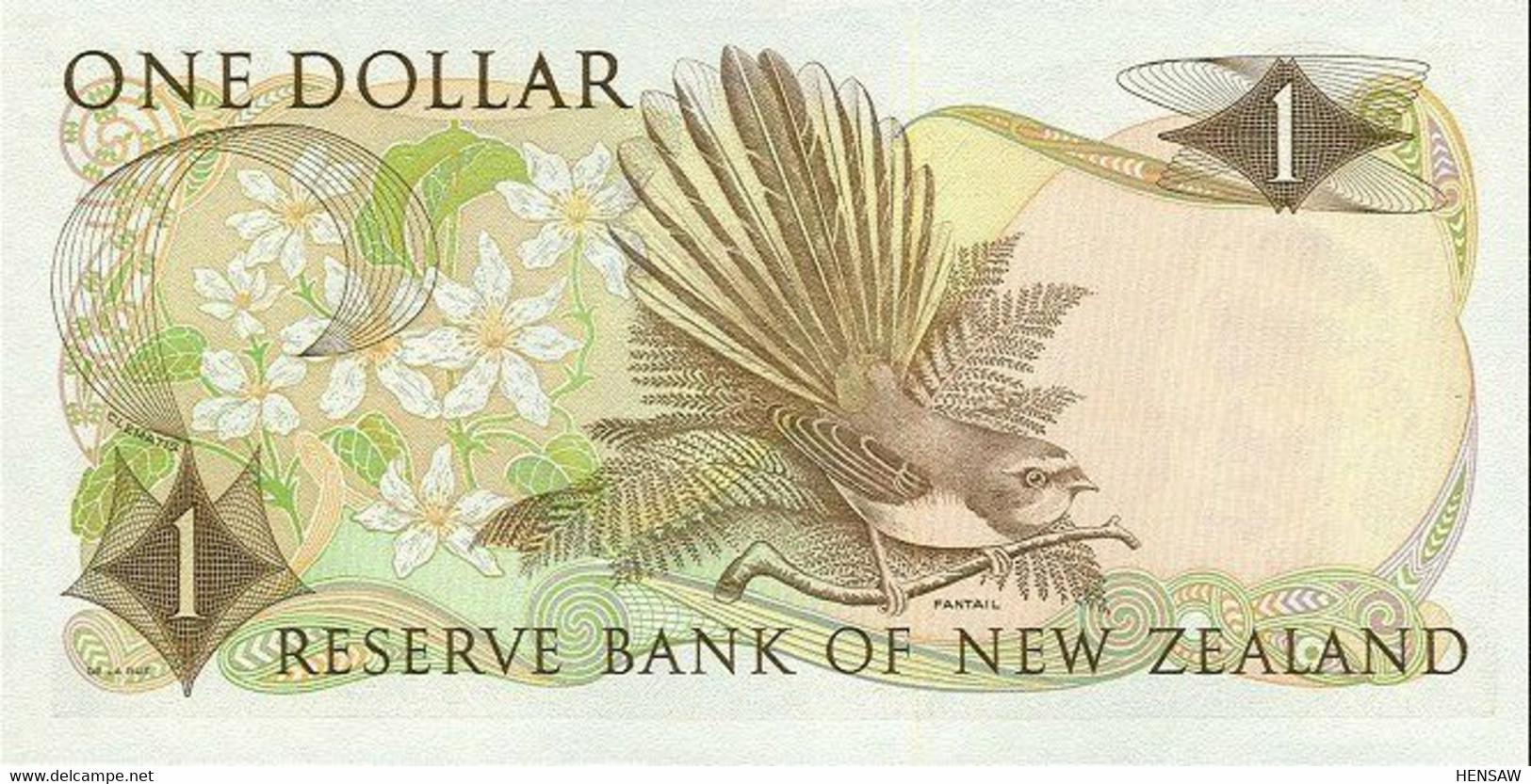 NEW ZEALAND 1 DOLLAR 1981 P 163d AUNC SC- NUEVO - - Nuova Zelanda