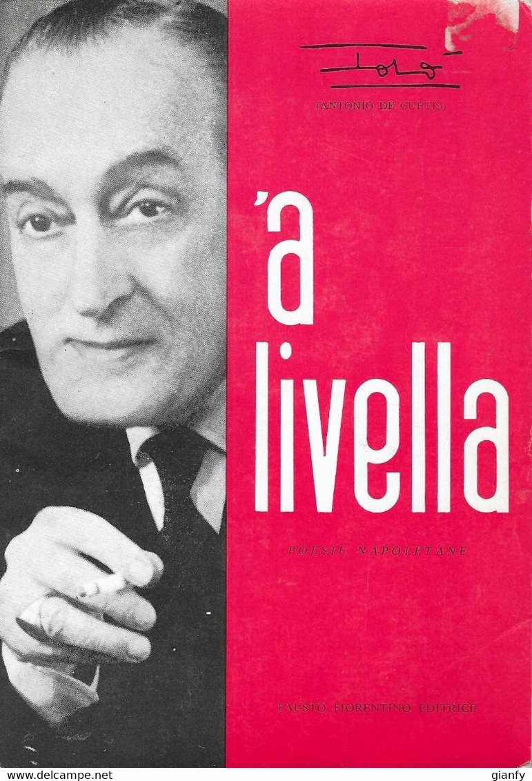 ANTONIO DE CURTIS Detto TOTO': 'A LIVELLA - POESIE NAPOLETANE 1987 - A Identificar