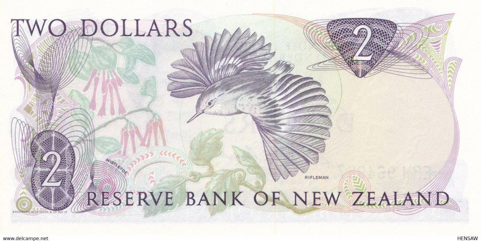 NEW ZEALAND 2 DOLLARS 1989 P 170c UNC SC NUEVO - Neuseeland