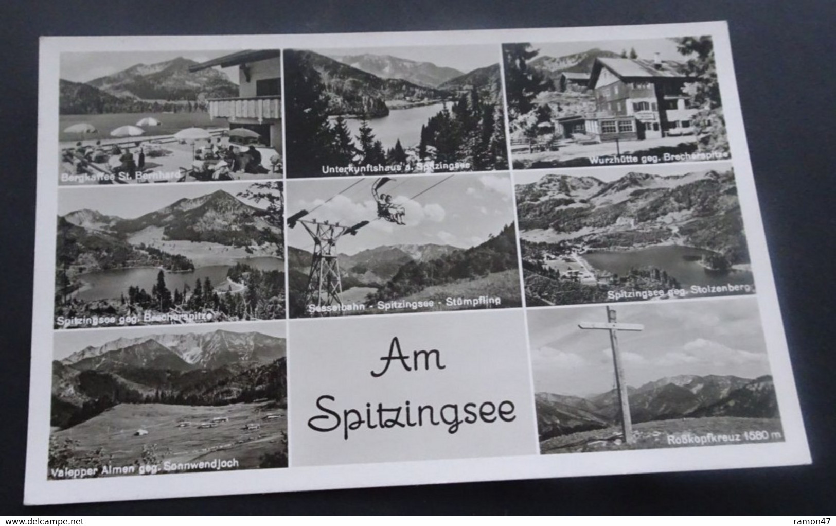 Am Spitzingsee - Aufnahme U. Verlag Georg Eltzenberger, Photograph, Schliersee - Erftstadt