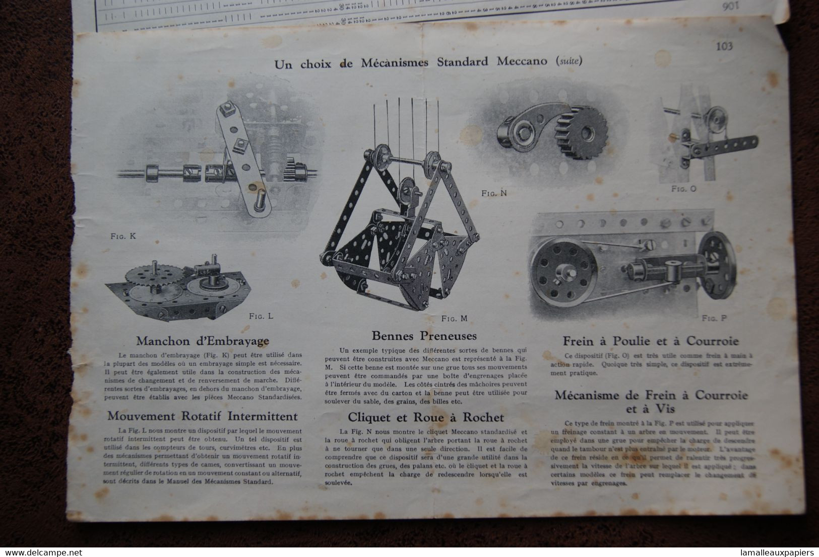 Pages De Catalogue MECCANO - Meccano