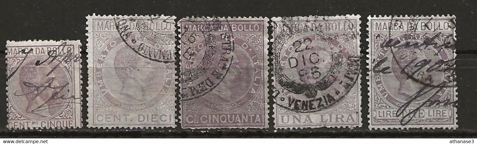 Italie  Marca Da Bollo - Steuermarken