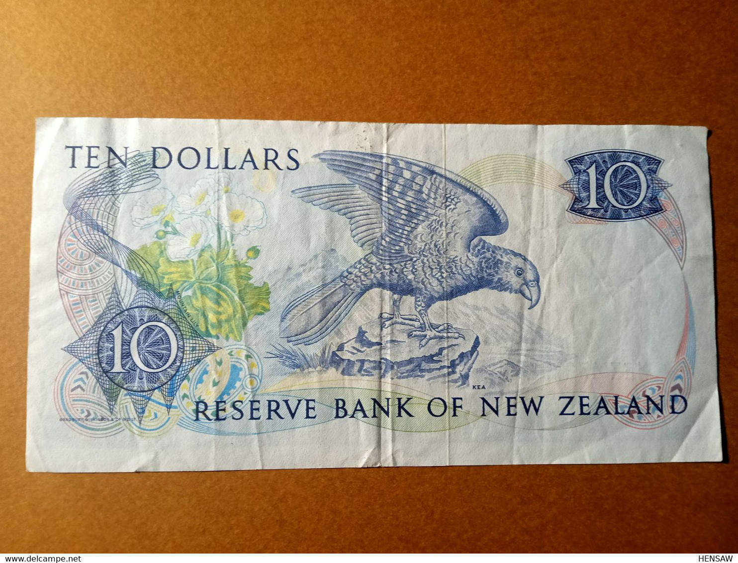 NEW ZEALAND 10 DOLLARS 1985 P 172a USED USADO - Nouvelle-Zélande