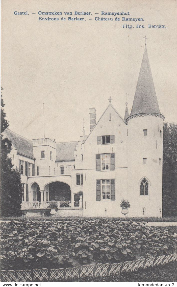 Berlaar -.Omstreken Van Berlaer.- Rameyenhof.- Château De Rameyen - Berlaar