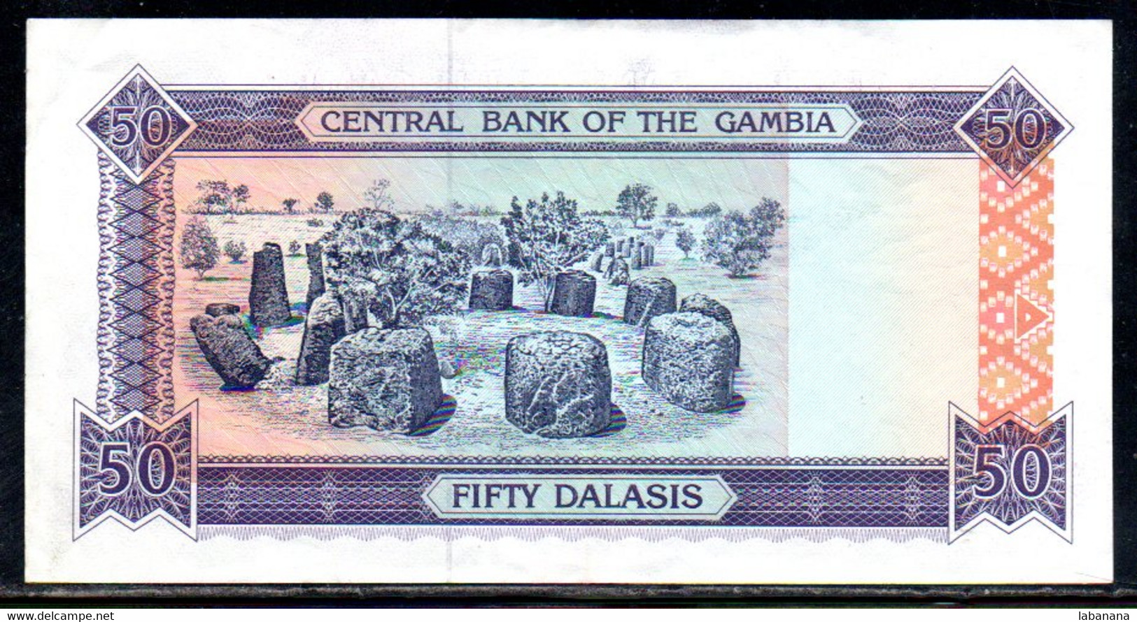 659-Gambie 50 Dalasis 1989/95 W588 - Gambia