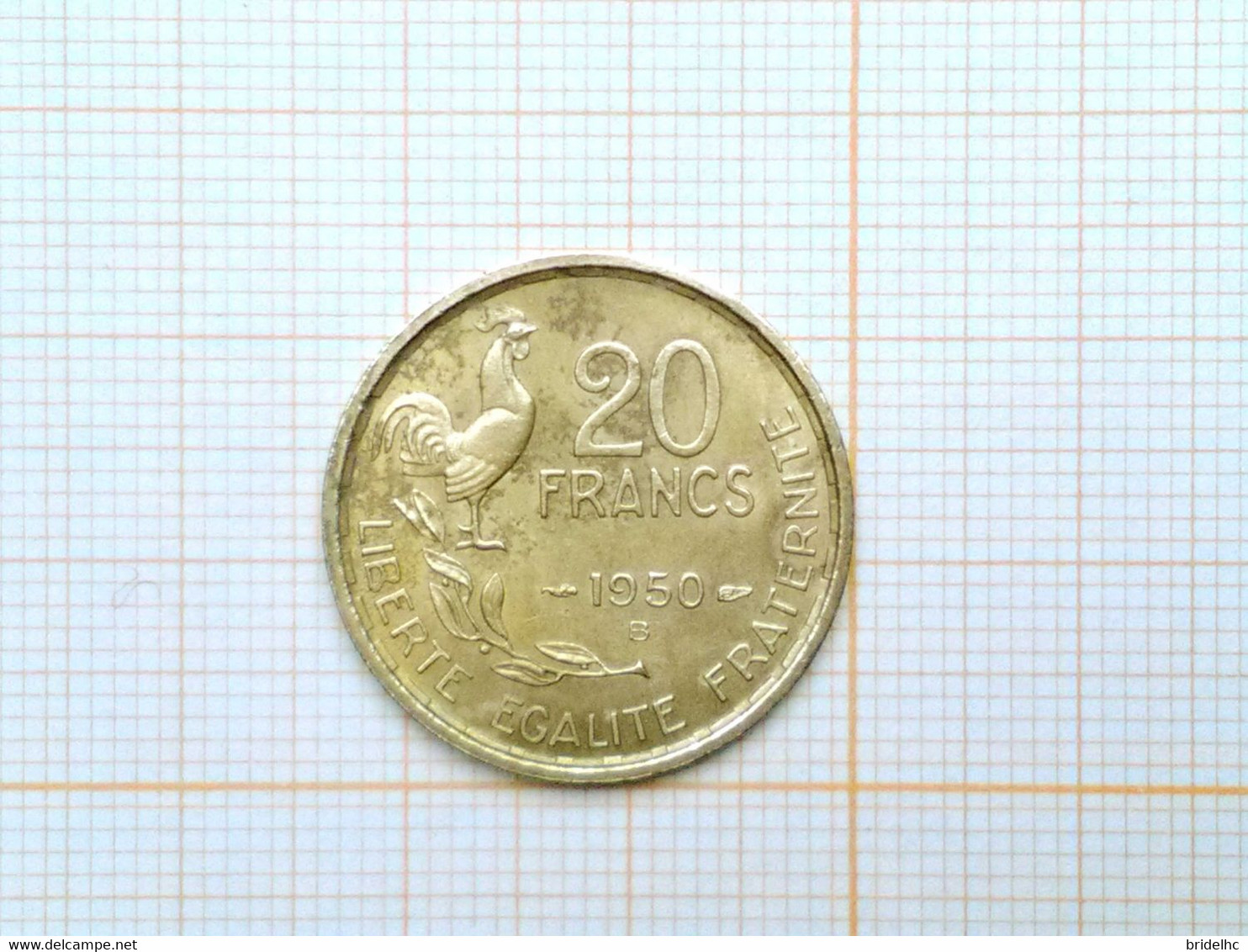 20 Francs Guiraud 1950 - 20 Francs