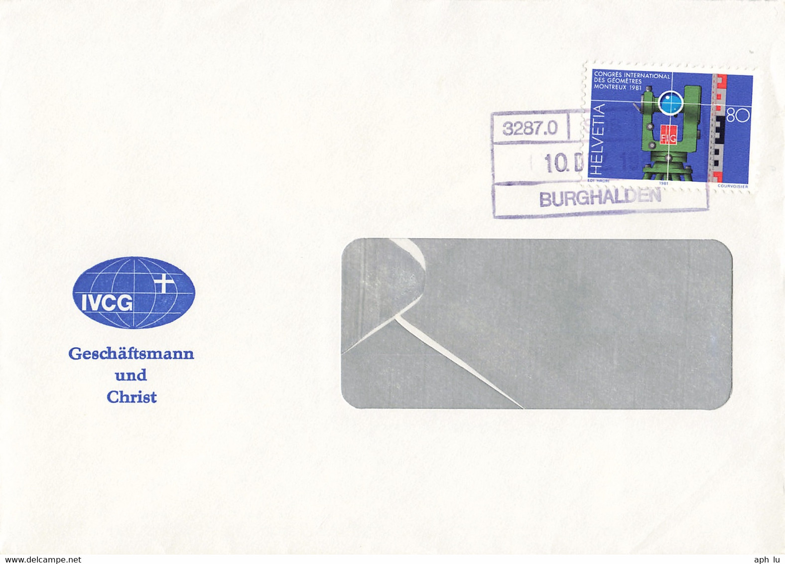 Bahnstationsstempel Burghalden (ac8346) - Ferrovie