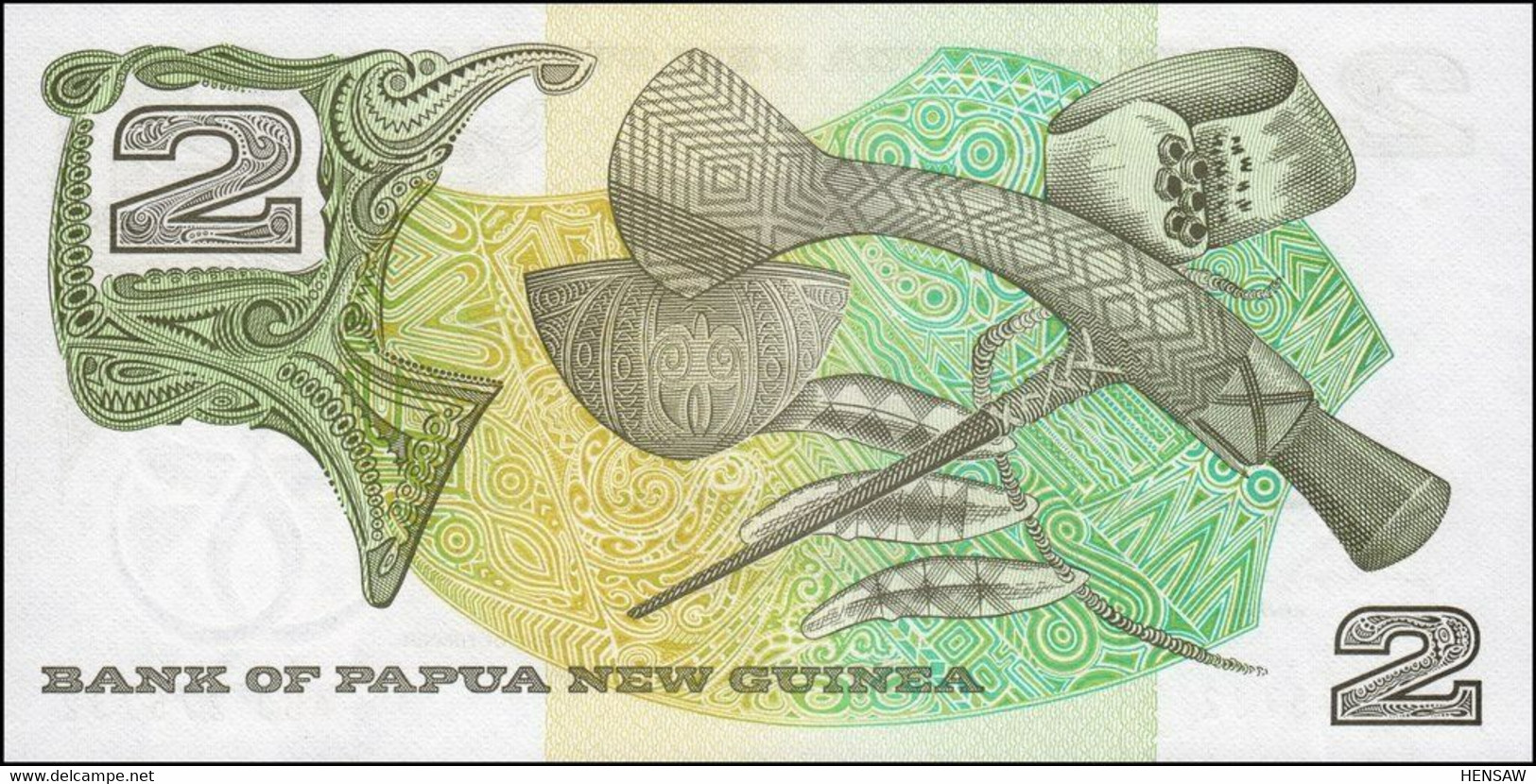 PAPUA NEW GUINEA 2 KINAS P 1 1975 UNC SC NUEVO - Papua-Neuguinea