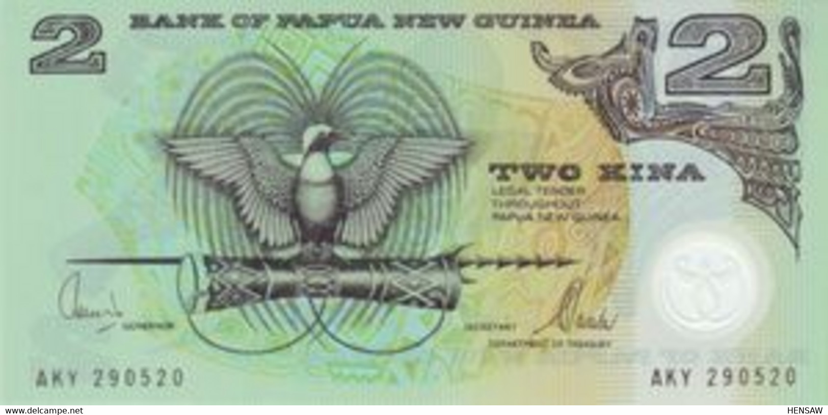 PAPUA NEW GUINEA 2 KINAS 2000 P 16c UNC SC NUEVO - Papouasie-Nouvelle-Guinée