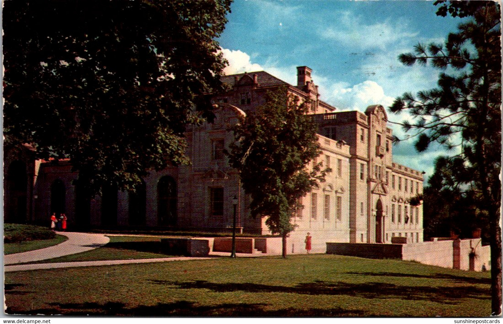 Iowa Ames The Memorial Union Building Iowa State College 1958 - Ames