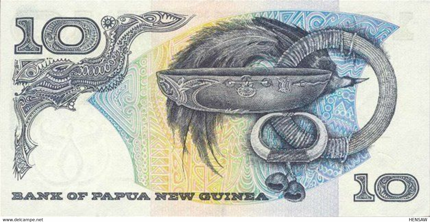 PAPUA NEW GUINEA 10 KINA 1975 P 3 UNC SC NUEVO - Papouasie-Nouvelle-Guinée