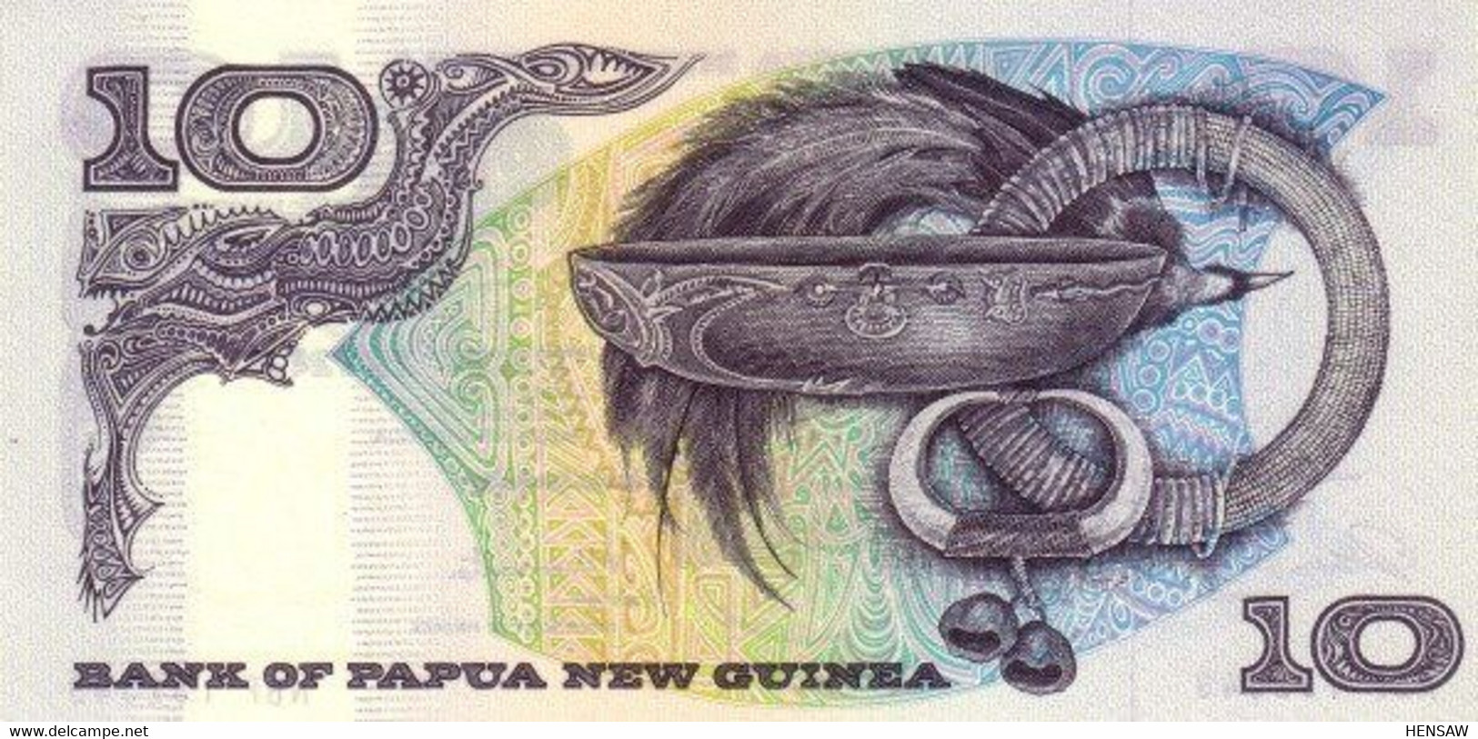 PAPUA NEW GUINEA 10 KINA 1985 P 7 UNC SC NUEVO - Papua New Guinea