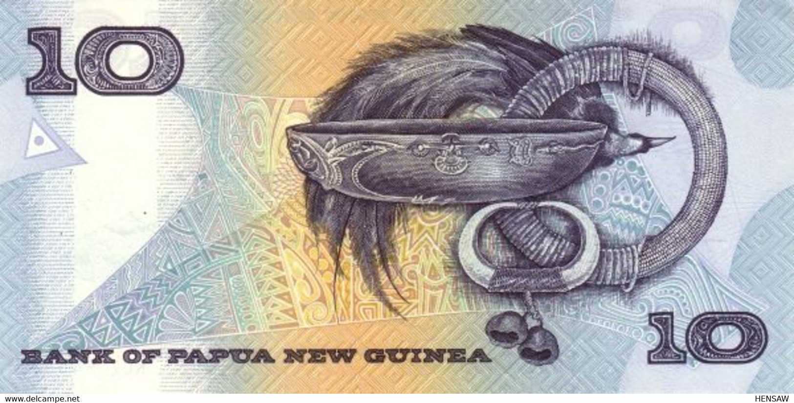 PAPUA NEW GUINEA 10 KINA 1988 P 9b UNC SC NUEVO - Papua-Neuguinea