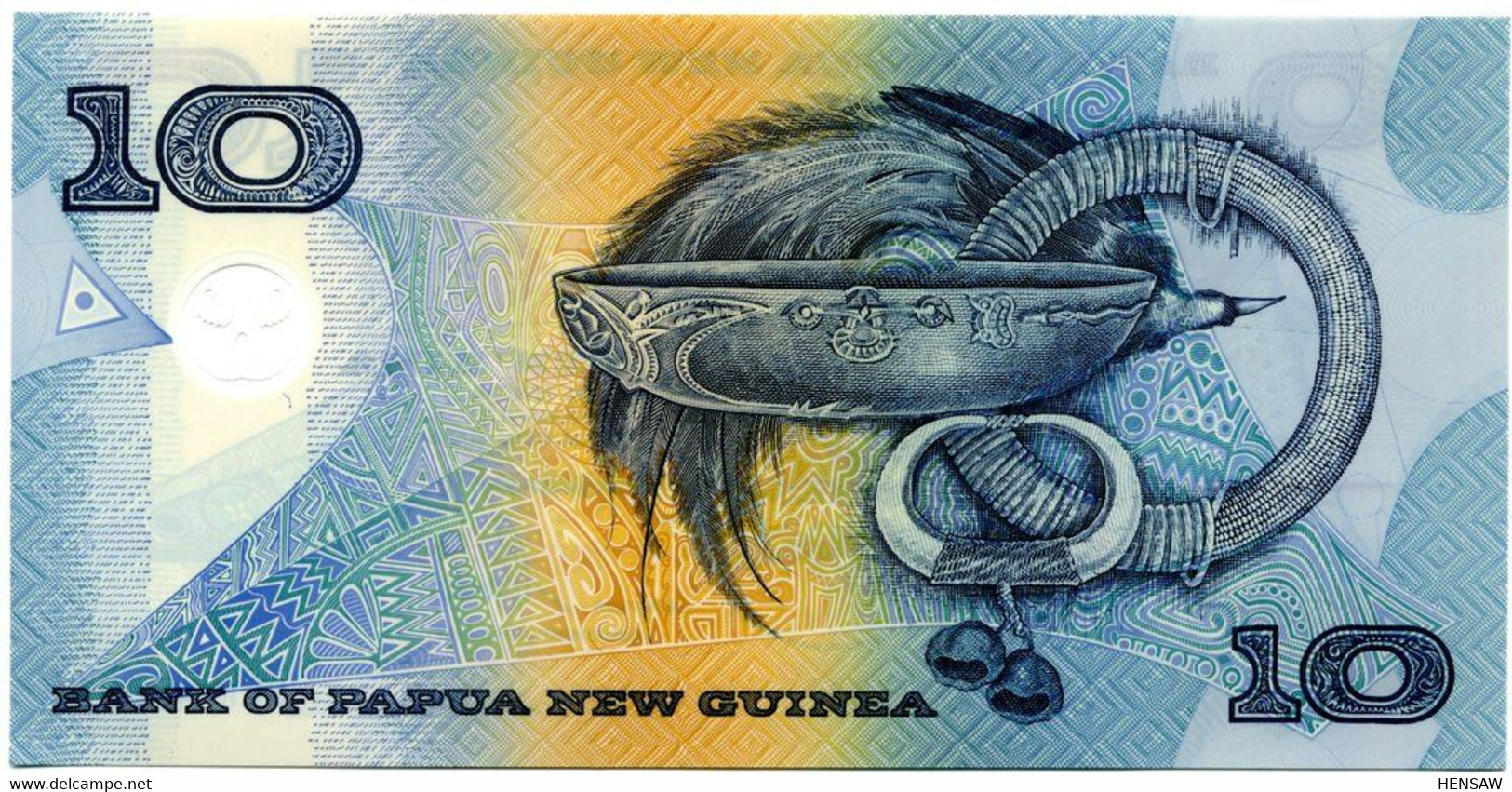 PAPUA NEW GUINEA 10 KINA 2000 P 26 UNC SC NUEVO - Papouasie-Nouvelle-Guinée