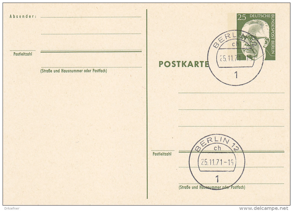 BERLIN P 82 Gestempelt - Postcards - Used