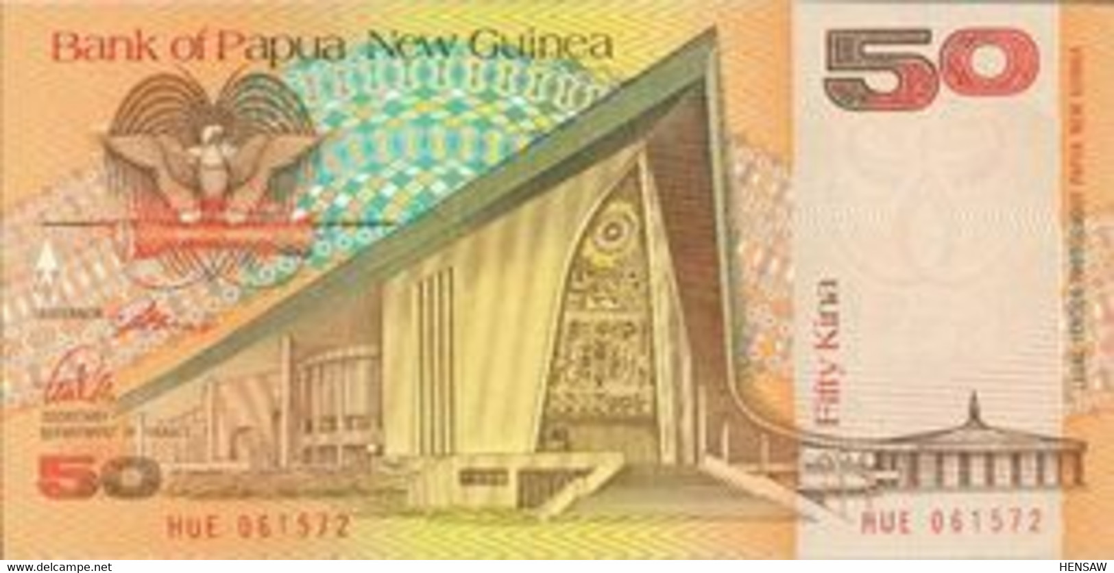 PAPUA NEW GUINEA 50  KINA 1989   P 11  UNC SC NUEVO - Papua New Guinea