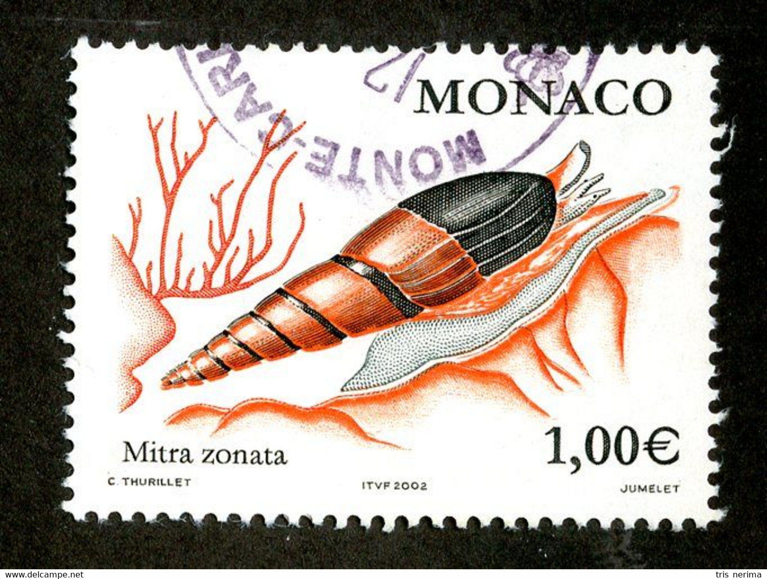 1773 Monacco 2002  YT 2324 Used ( All Offers 20% Off! ) - Usati