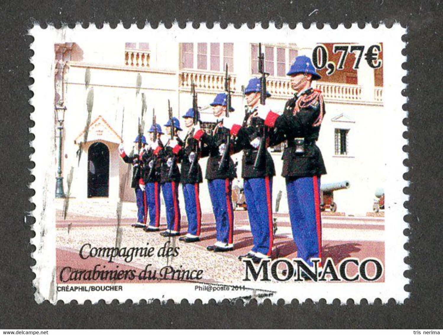 1779 Monacco 2011  YT 2791 Used ( All Offers 20% Off! ) - Usati