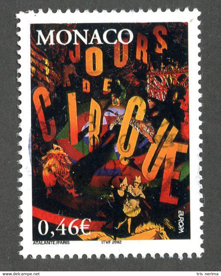 1781 Monacco 2002  YT 2347 Used ( All Offers 20% Off! ) - Oblitérés