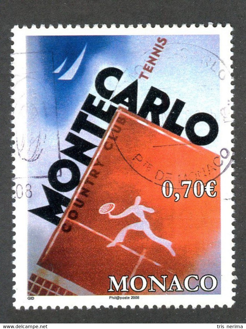 1784 Monacco 2008  YT 2610 Used ( All Offers 20% Off! ) - Oblitérés
