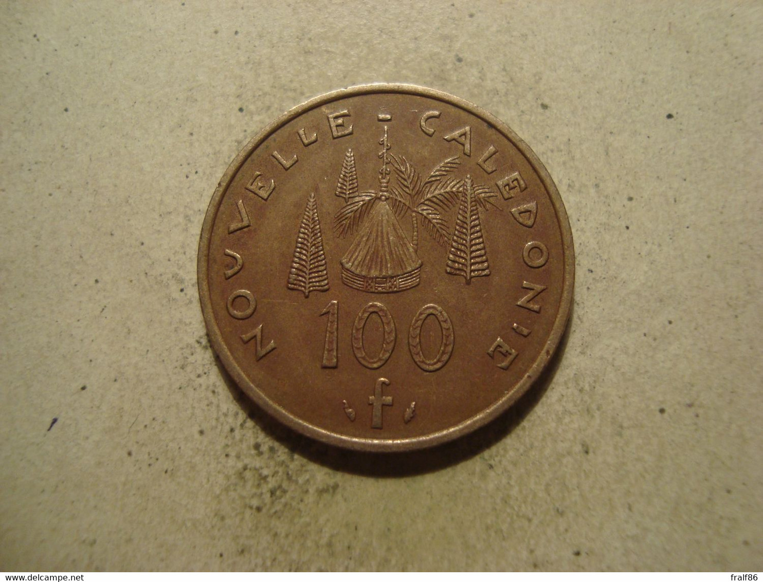 MONNAIE NOUVELLE CALEDONIE 100 FRANCS 1976 - Nouvelle-Calédonie