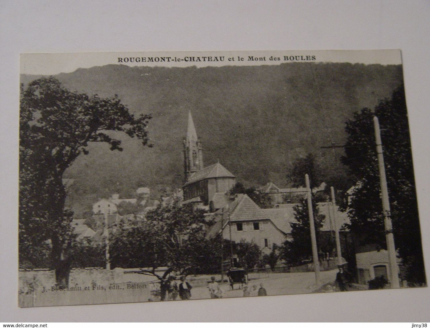 TERRITOIRE DE BELFORT-ROUGEMONT LE CHATEAU ET LE MONT DES BOULES ANIMEE - Rougemont-le-Château