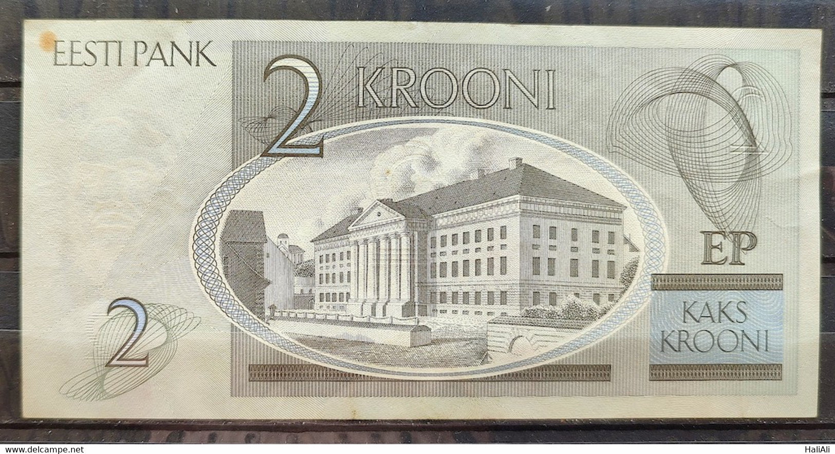 Banknote Estonia 2 Krooni 5889 S - Estland