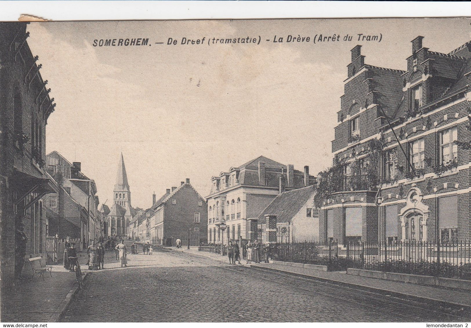 Zomergem - Somerghem - De Dreef (tramstatie) - La Drève (Arrêt Du Tram) - Zomergem