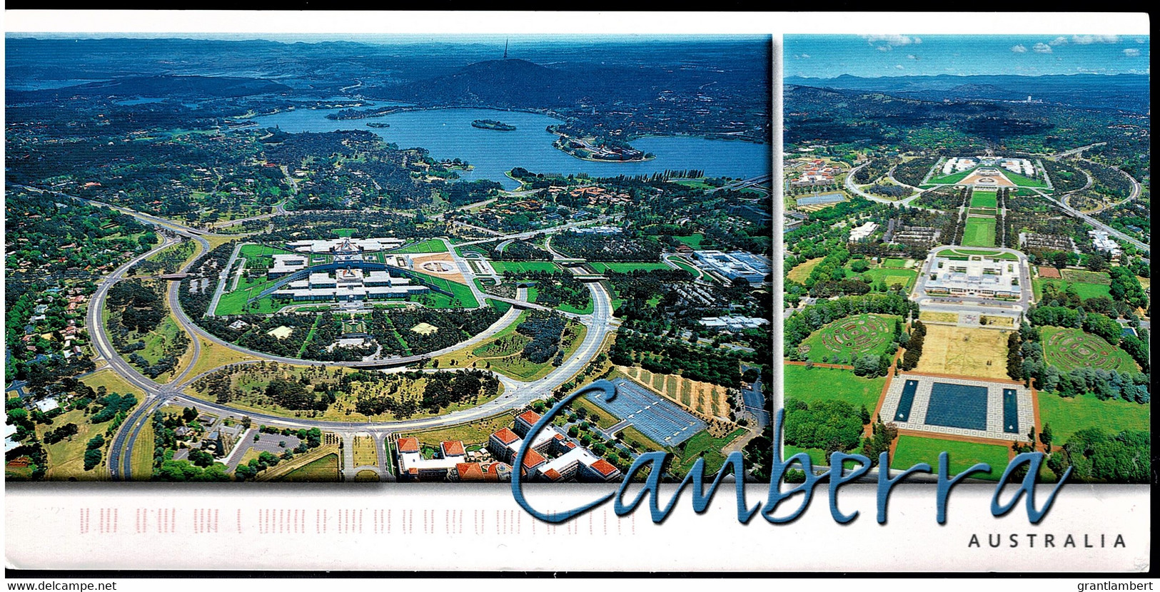 Parliament House & Capital Hill, Canberra, ACT - Posted 2005 With Stamp - Canberra (ACT)