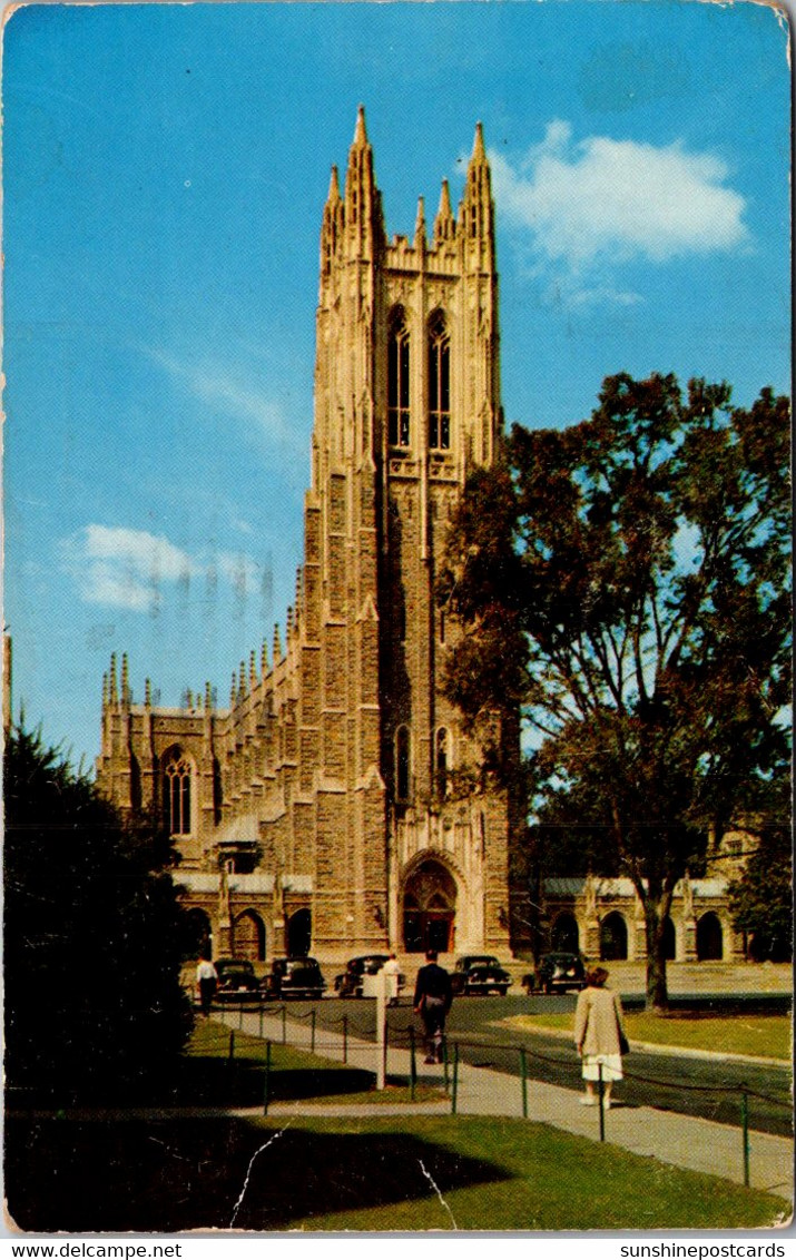 North Carolina Durham Duke University Church 1955 - Durham