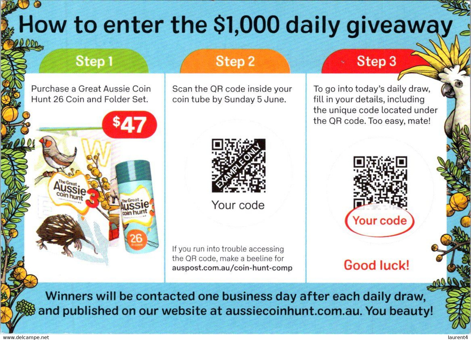 (3 Oø 40) Australia - Australia Post (new Coins) Competition - Port Arthur