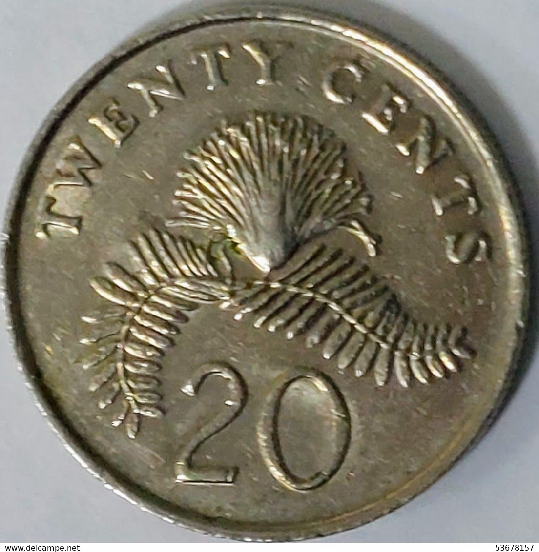 Singapore - 20 Cents 1989, KM# 52 (#1856) - Singapour