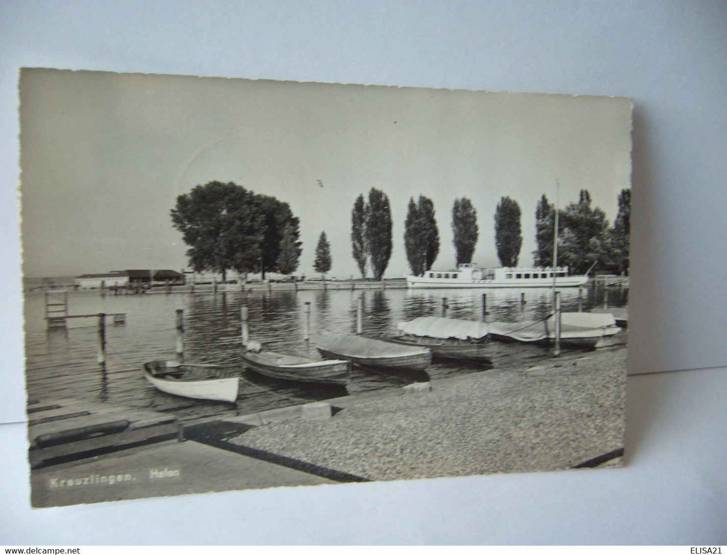 KREUZLINGEN HAFEN SUISSE TG THURGOVIE CPSM FORMAT CPA 1962 11133.PHOTOGLOB WEHRLI AG ZURICH - Kreuzlingen