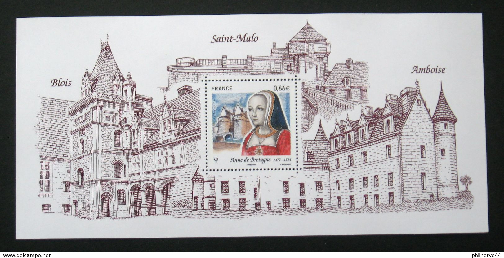 BLOC SOUVENIR - BS N° 91 - ANNE DE BRETAGNE Neuf N** TB Cote 15€ - Souvenir Blocks