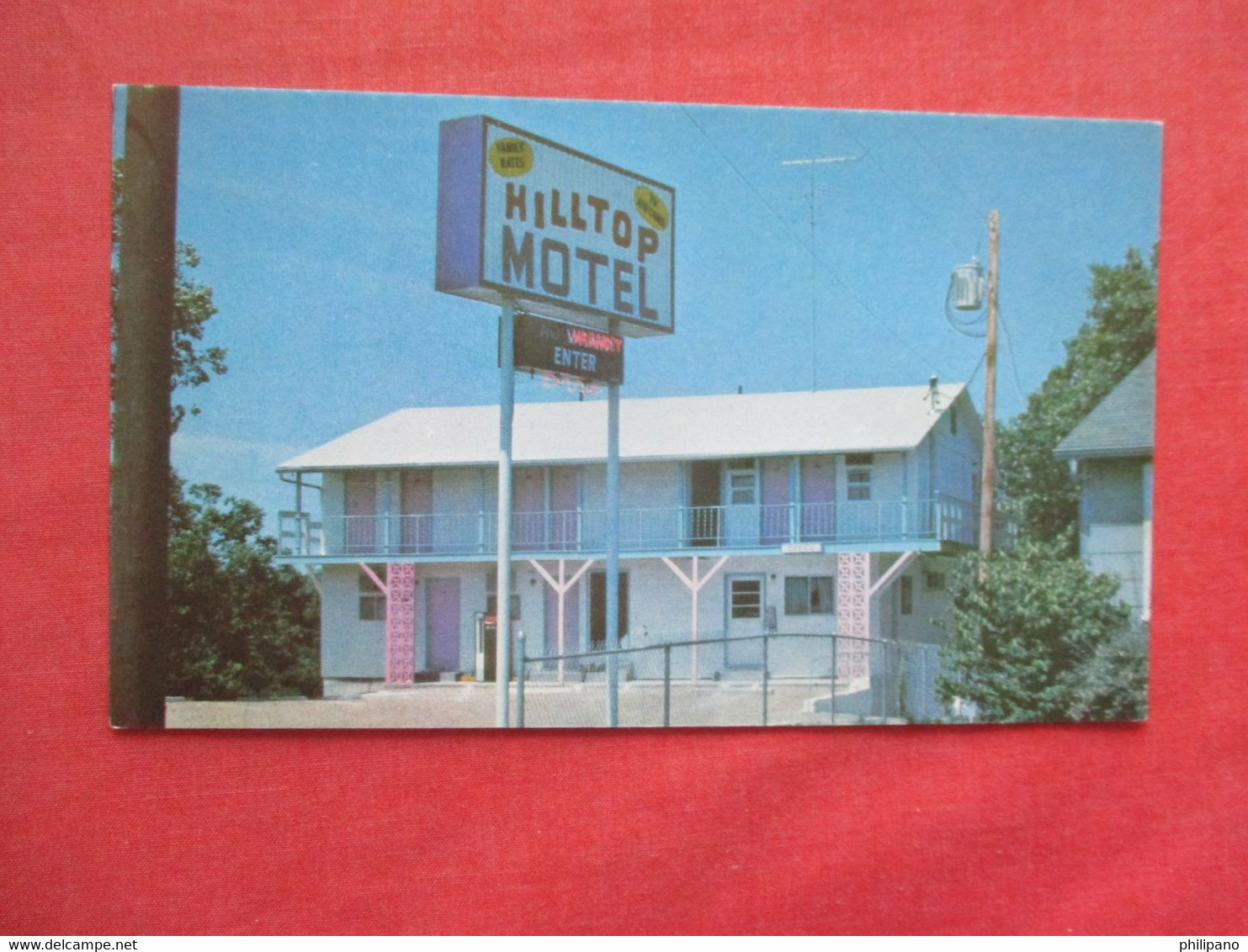 Hill Top Motel.   Branson  Missouri      Ref 5939 - Branson