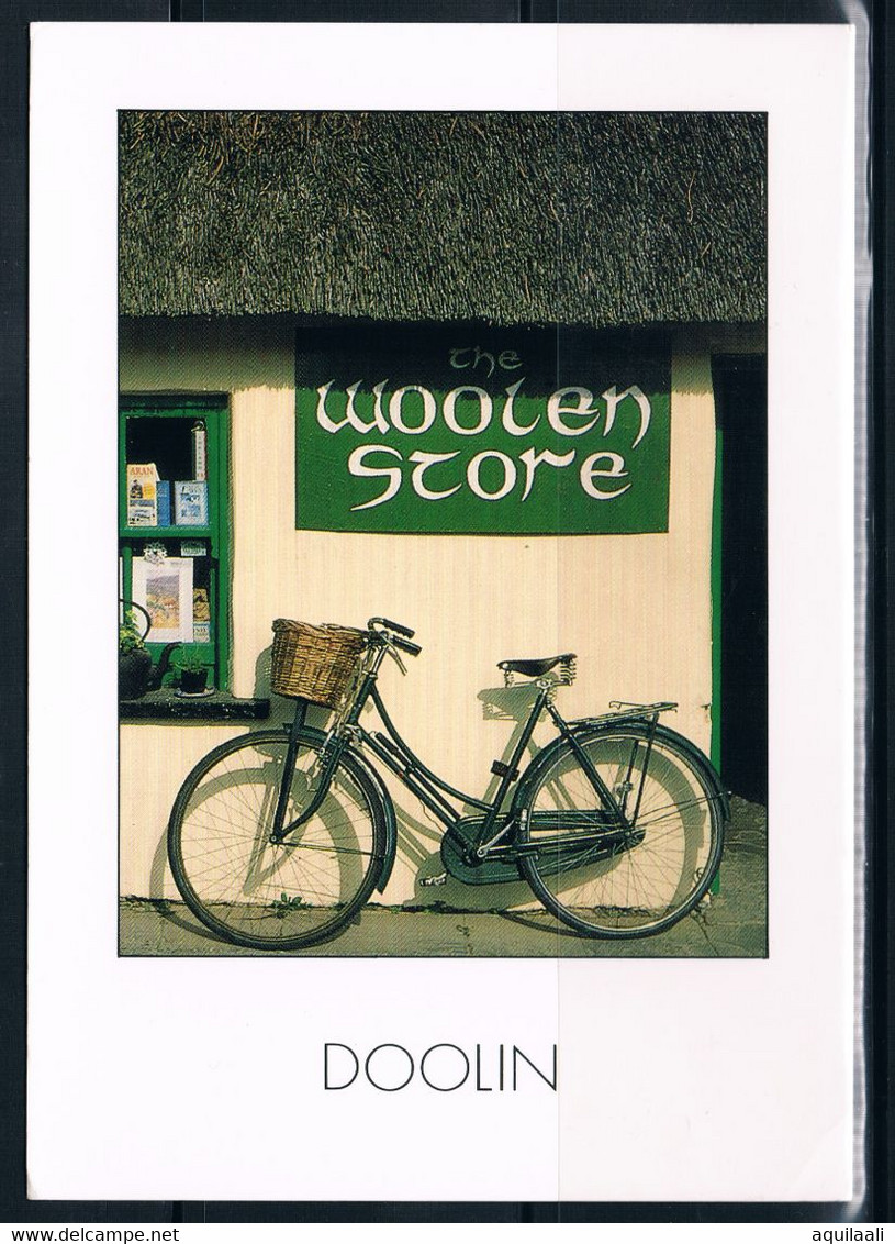 Eire, Irlanda. Doolin, "The Woolen Store" 1980 Postcard - Clare