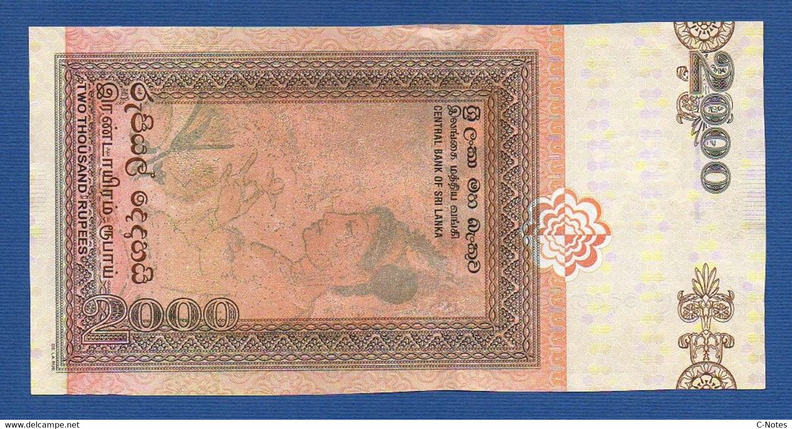 SRI LANKA - P.121b – 2000 Rupees 2006 UNC, Serie P/75 866785 - Sri Lanka