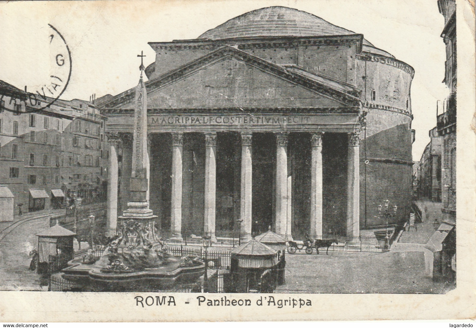 ROMA PANTHEON D AGRIPPA - Panteón