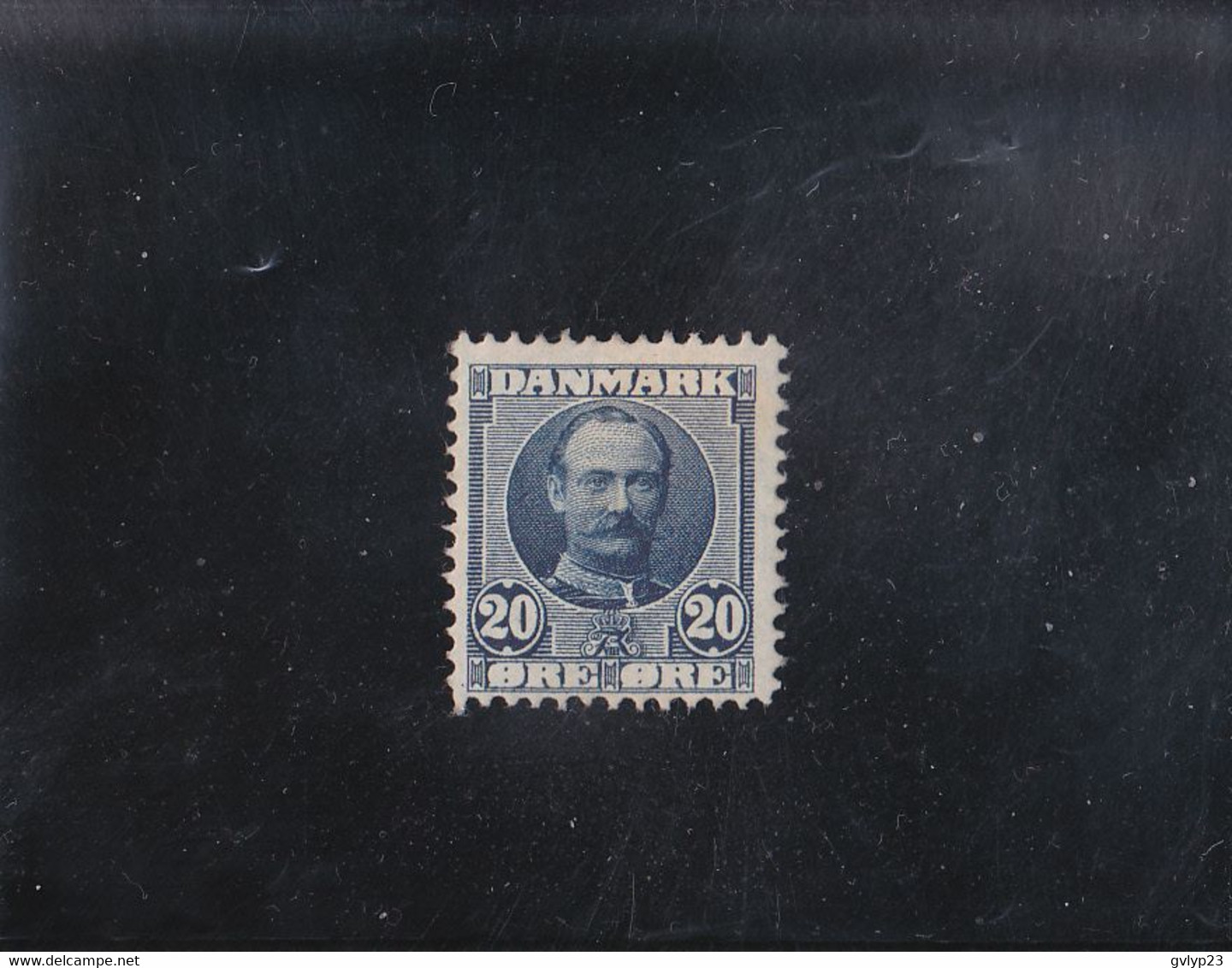 FRéDéRIC VIII 20 ORE BLEU NEUF SANS GOMME N° 57 YVERT ET TELLIER 1907-12 - Unused Stamps