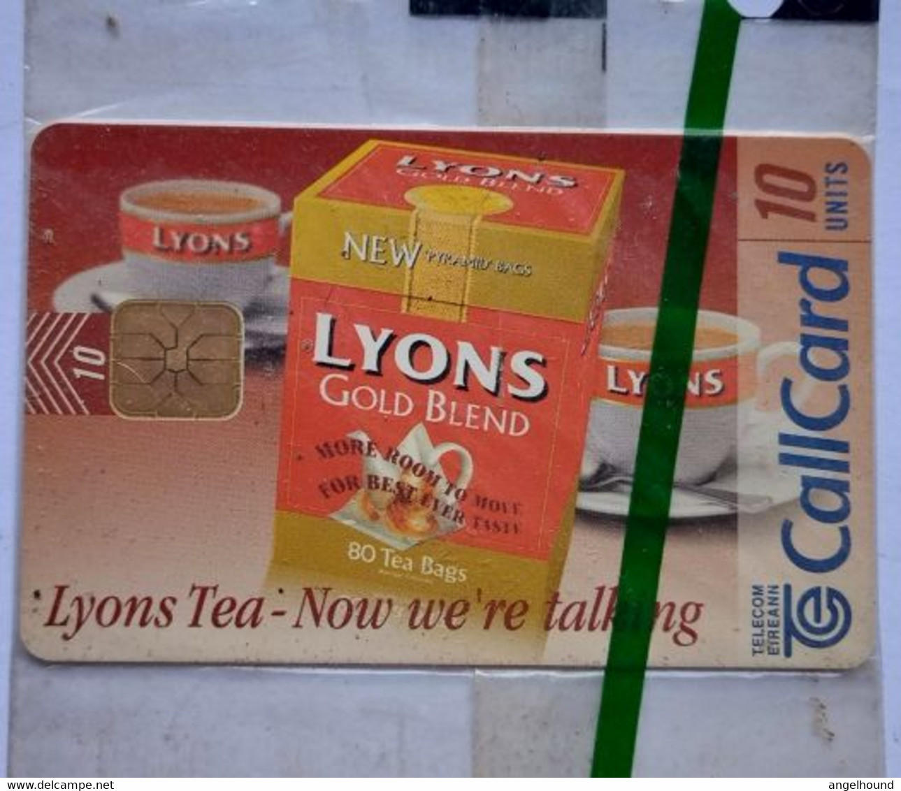 Ireland Callcard 10 Units " Lyons Tea " - Irlande
