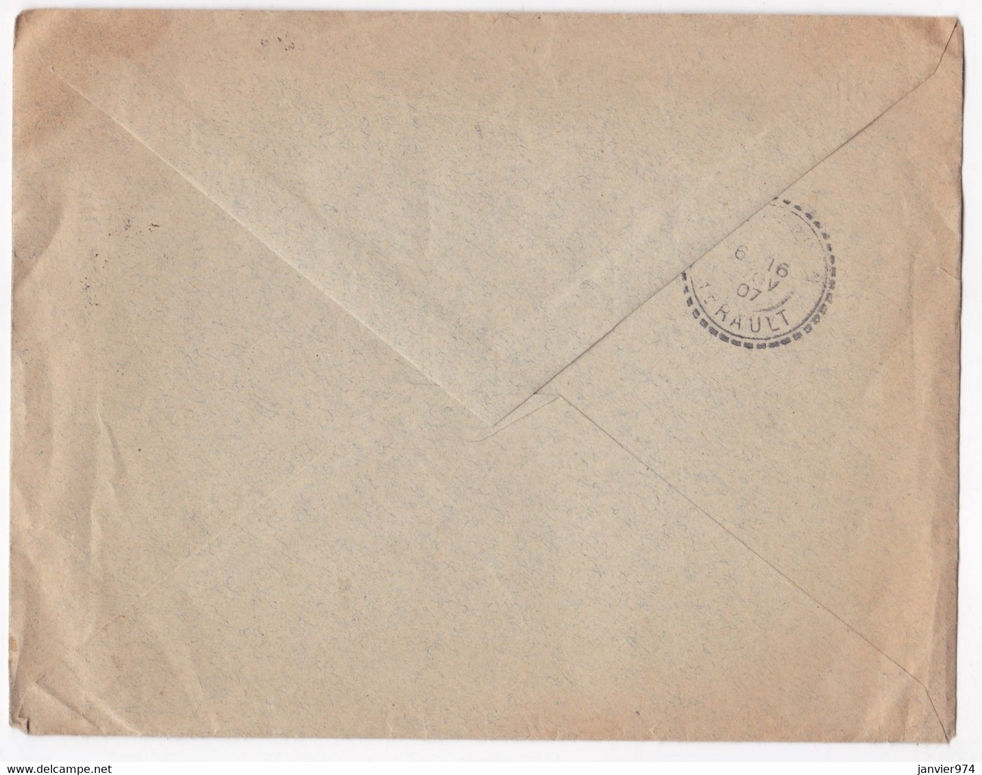 Enveloppe 1907, G. Delahoutre Père & Fils à Charenton - Storia Postale