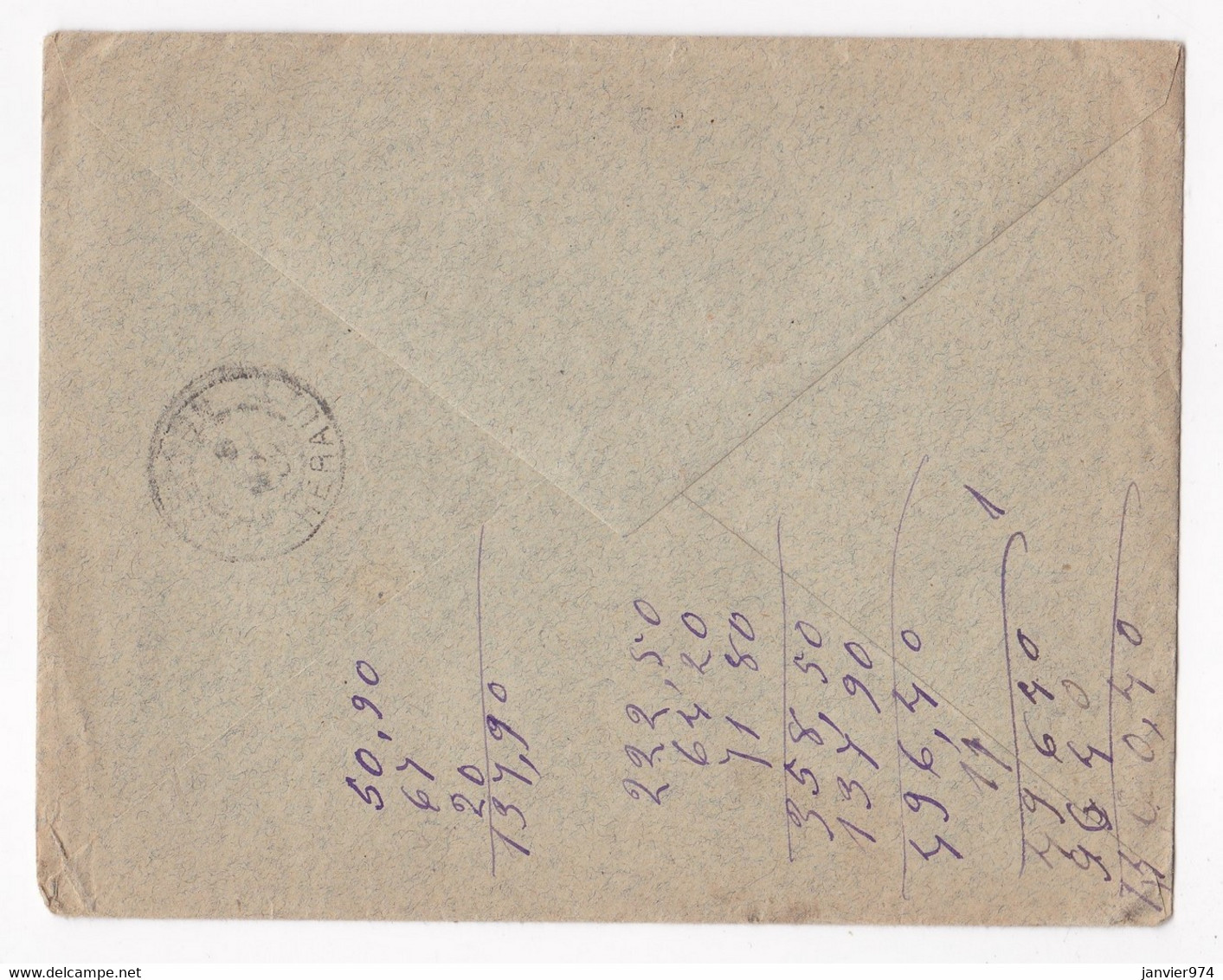 Enveloppe 1908 , Fourrage , Paille & Avoine , P. Guibert à Labruguière Tarn - Briefe U. Dokumente